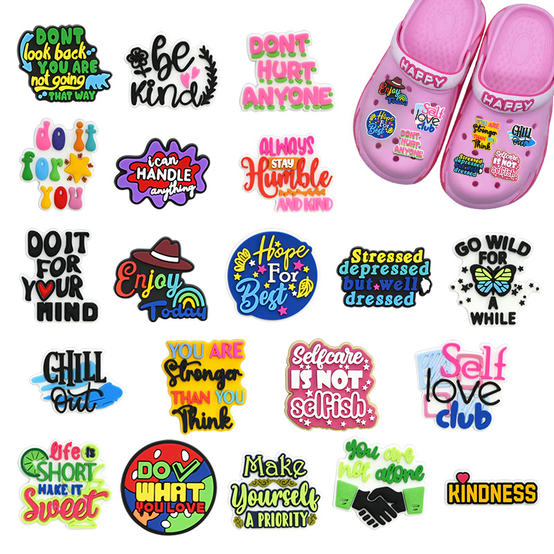 Women Shoes Kinds - 1/20 pièces Breloques de chaussures en