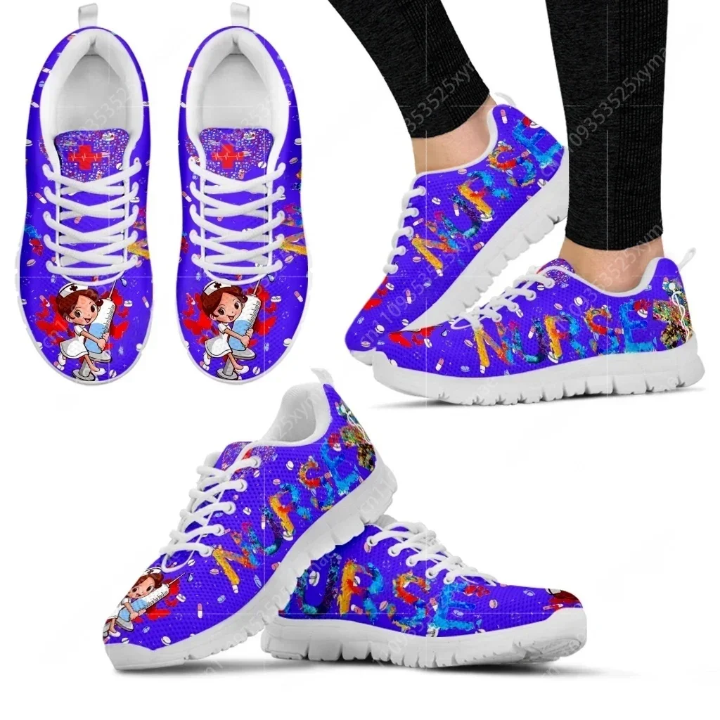 Women'S Shoes Nursing - Chaussures de sport personnalisées à motif