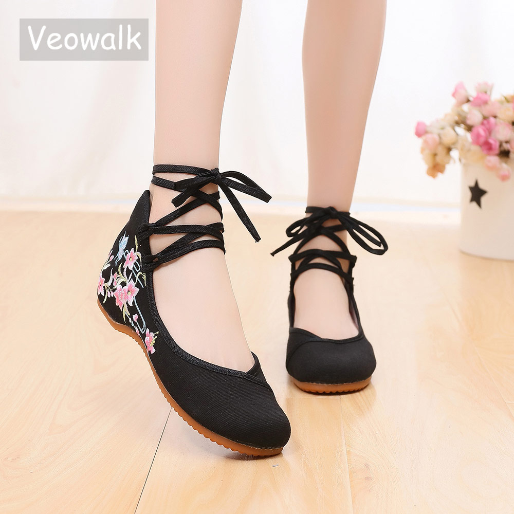 Women'S Shoes Vegan - Veowalk bride à la cheville femmes