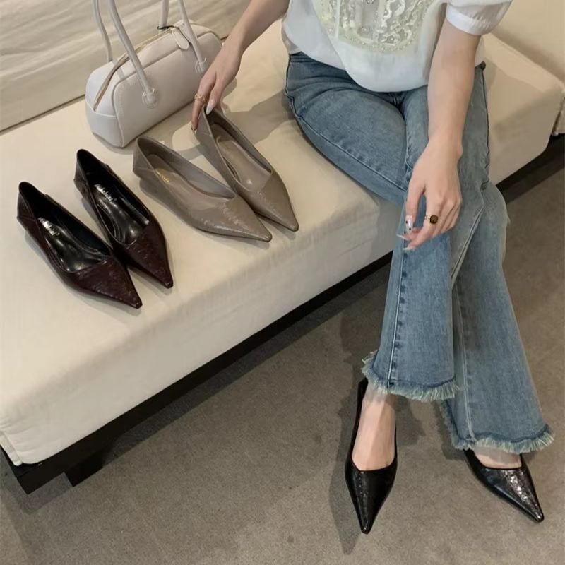 Women Shoes Elegant - Sandales d'été élégantes à talon bas