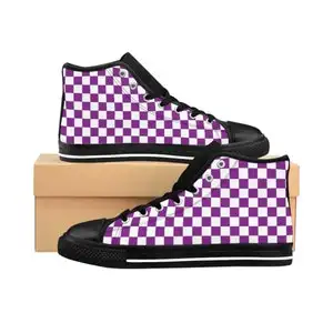 Women'S Shoes In The 90S - Chaussures à carreaux des années 80