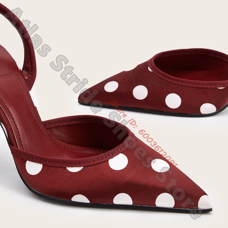 Escarpins Slingback Pointus Bl - Ribbon Tie Heel avis et prix