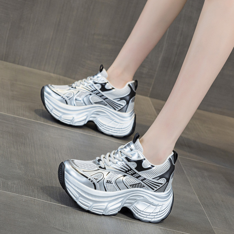Baskets compensées 8 cm pour f - Women Shoes For Walking avis et prix