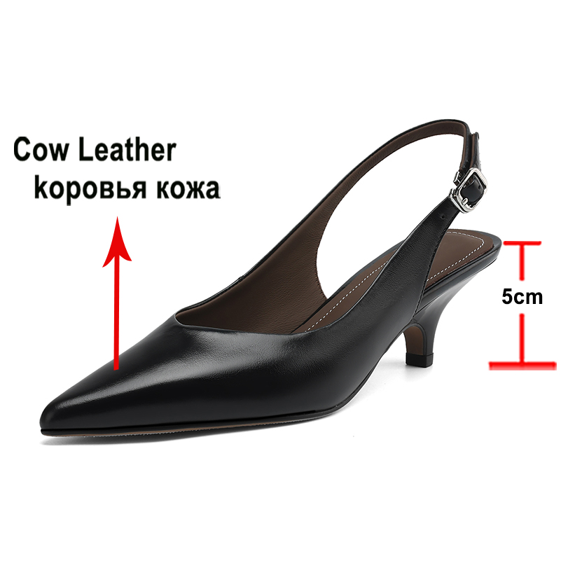 Meotina – escarpins en cuir vé - Women'S Shoes Size 40 In Us avis et prix