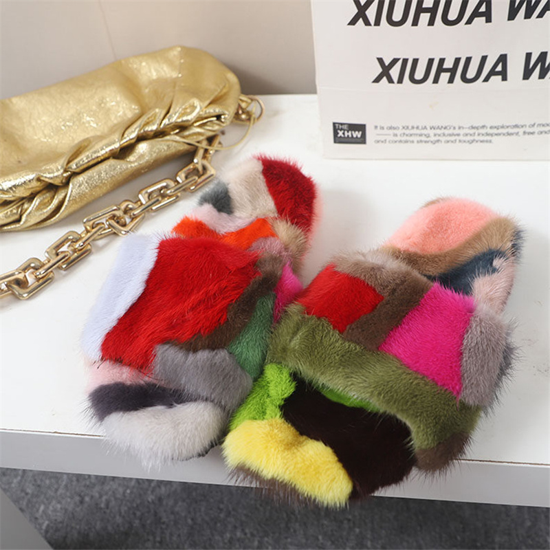 Chaussons moelleux pour femmes - Fluffy Fur Slipper avis et prix