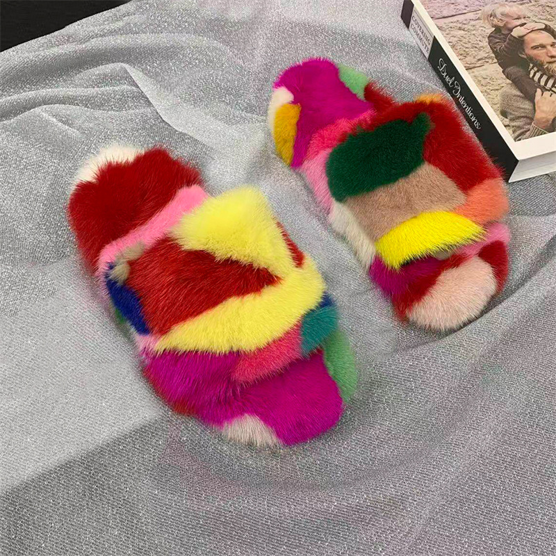 Chaussons moelleux pour femmes - Fluffy Fur Slipper avis et prix