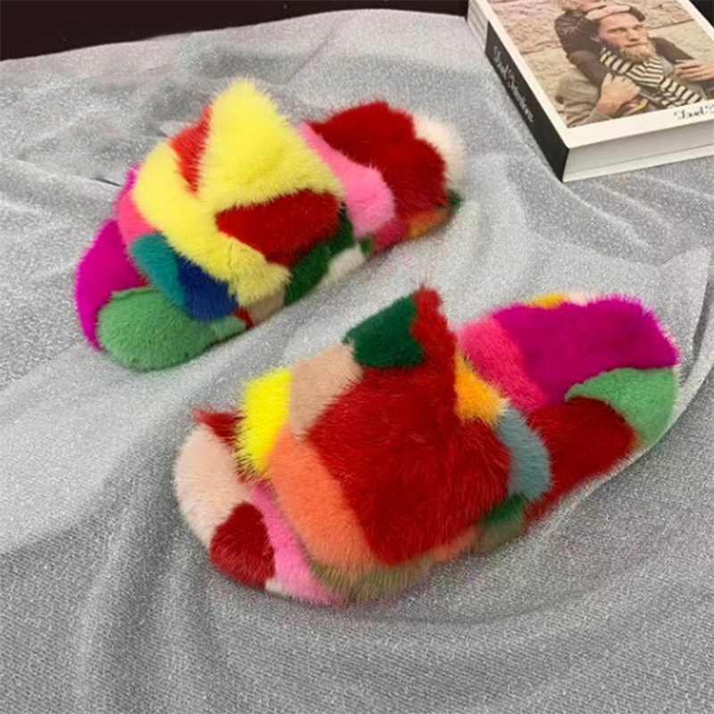 Chaussons moelleux pour femmes - Fluffy Fur Slipper avis et prix