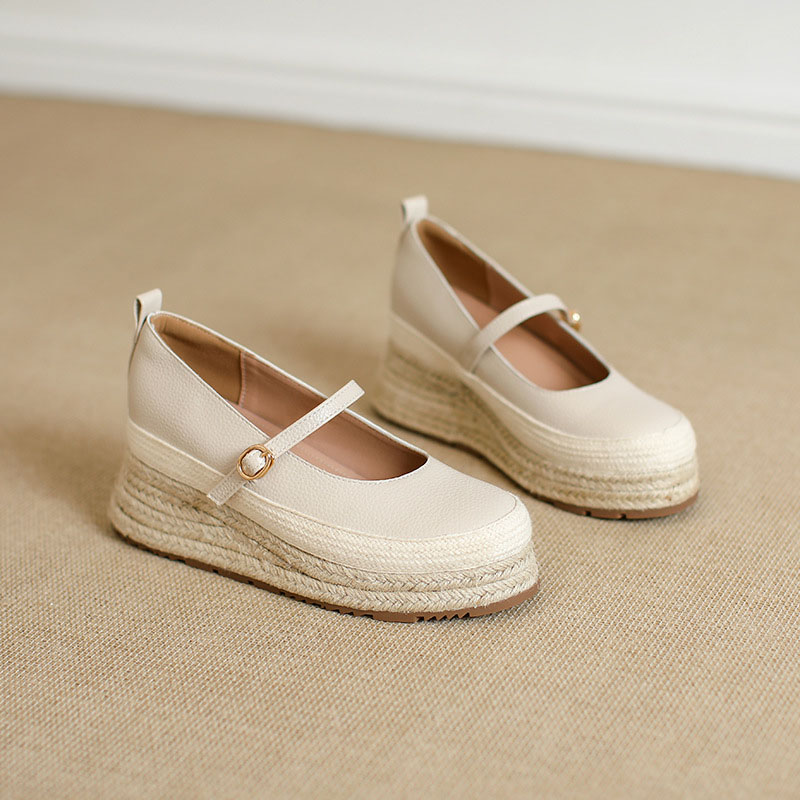 Escarpins Femme XMWRLW 2026 Pr - Espadrille Wedge Shoes avis et prix