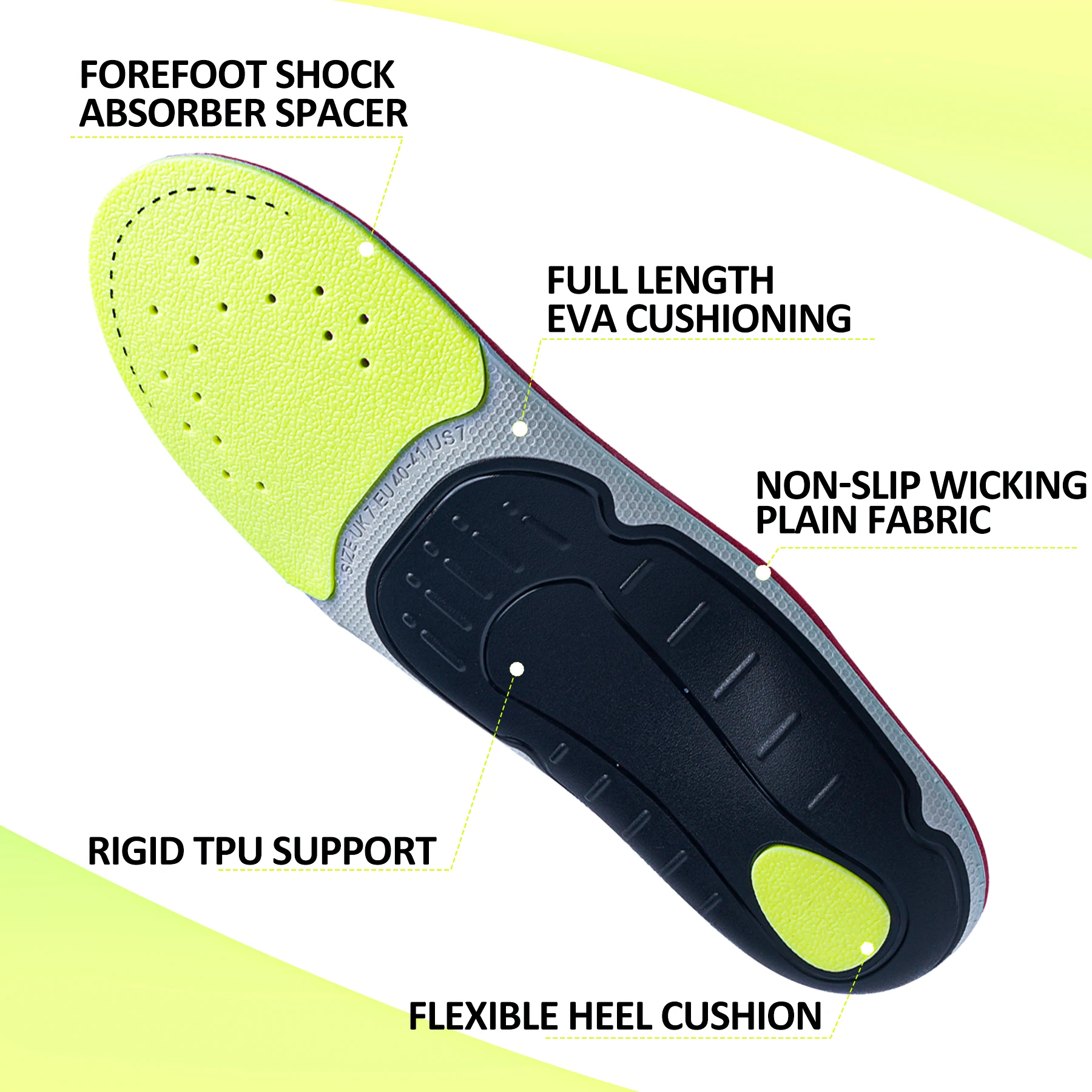 Semelle intérieure orthopédiqu - Women'S Shoes For Plantar Fasciitis avis et prix