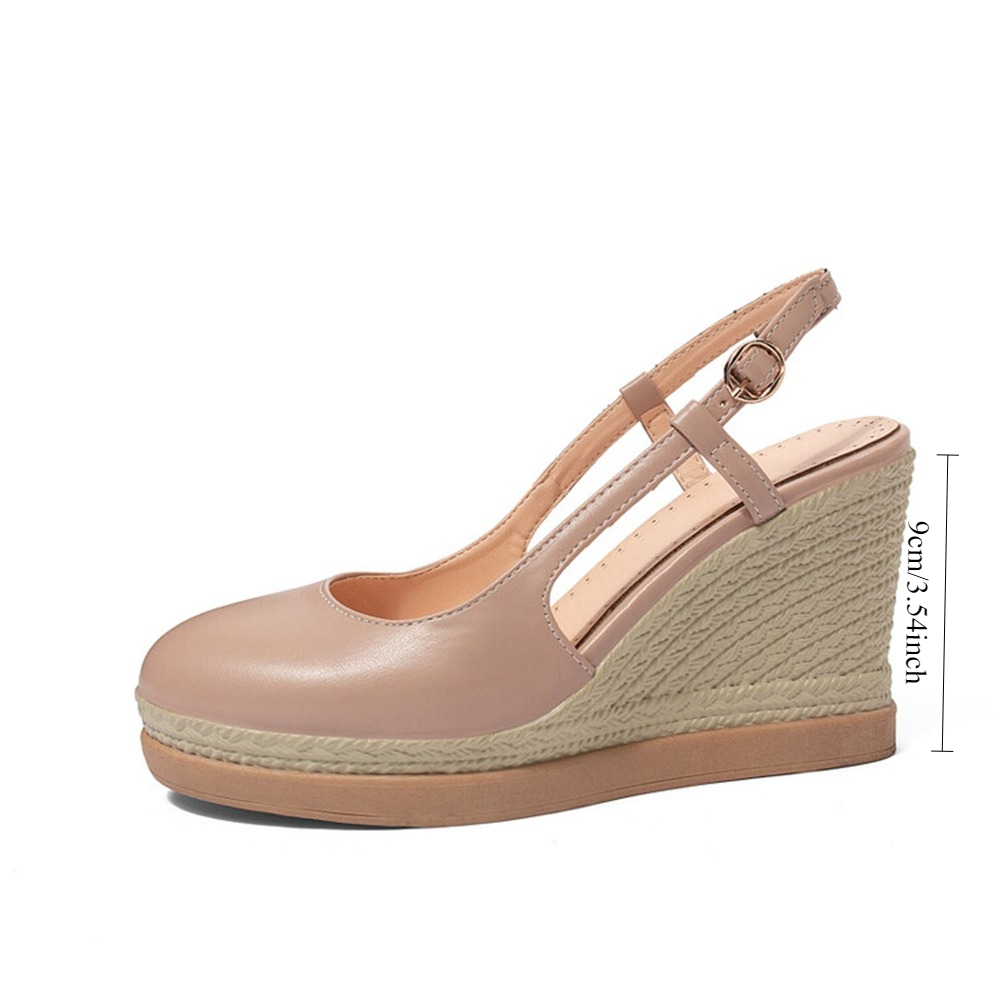 Sandales compensées à bride en - Espadrille Wedge Shoes avis et prix