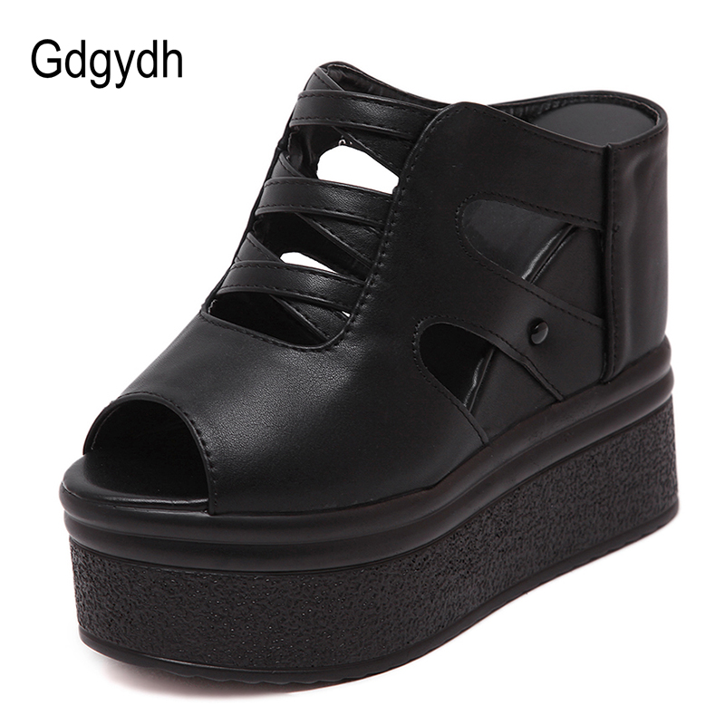 Gdgydh-Mules à Plateforme en C - Women'S Shoes Vegan avis et prix