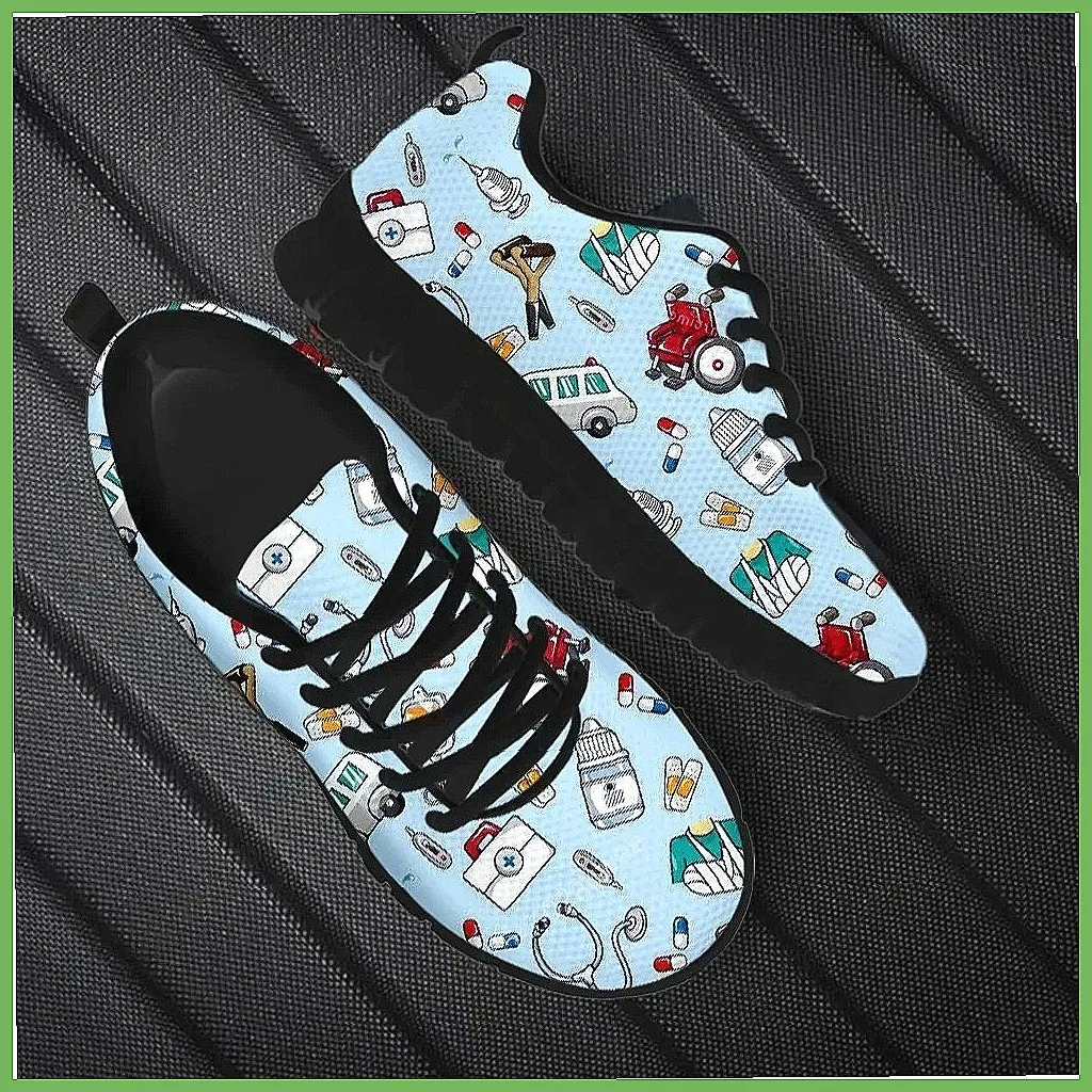 ** Baskets pour femmes imprimé - Women'S Shoes Nursing avis et prix