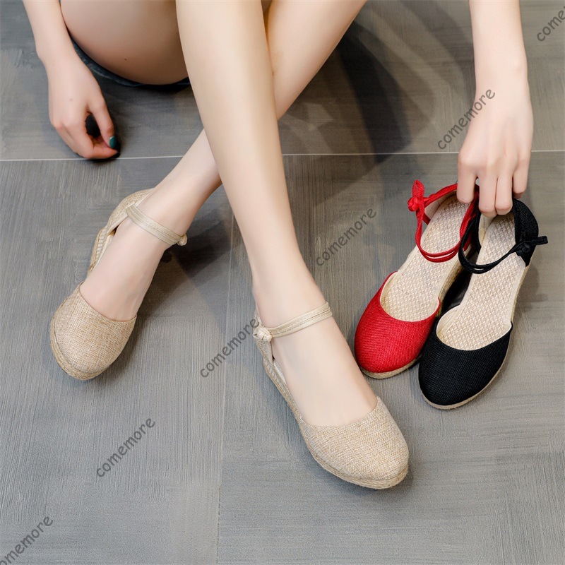 Comemore sandales chaussures d - Espadrille Wedge Shoes avis et prix