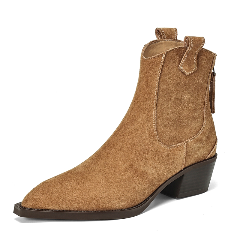 AIYUQI – bottines pour femmes, - Block Heel Ankle Boots avis et prix