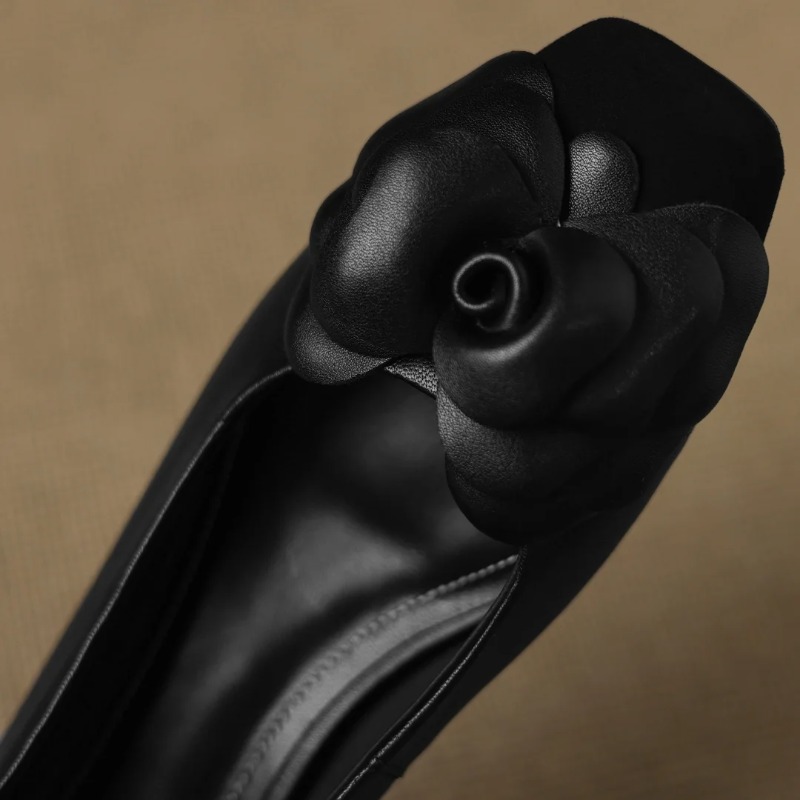 Escarpins à enfiler en peau de - Women Shoes Elegant avis et prix