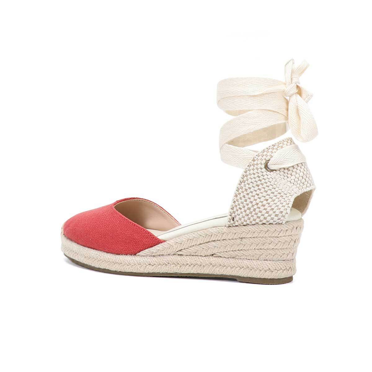 Espadrilles compensées à lacet - Espadrille Wedge Shoes avis et prix