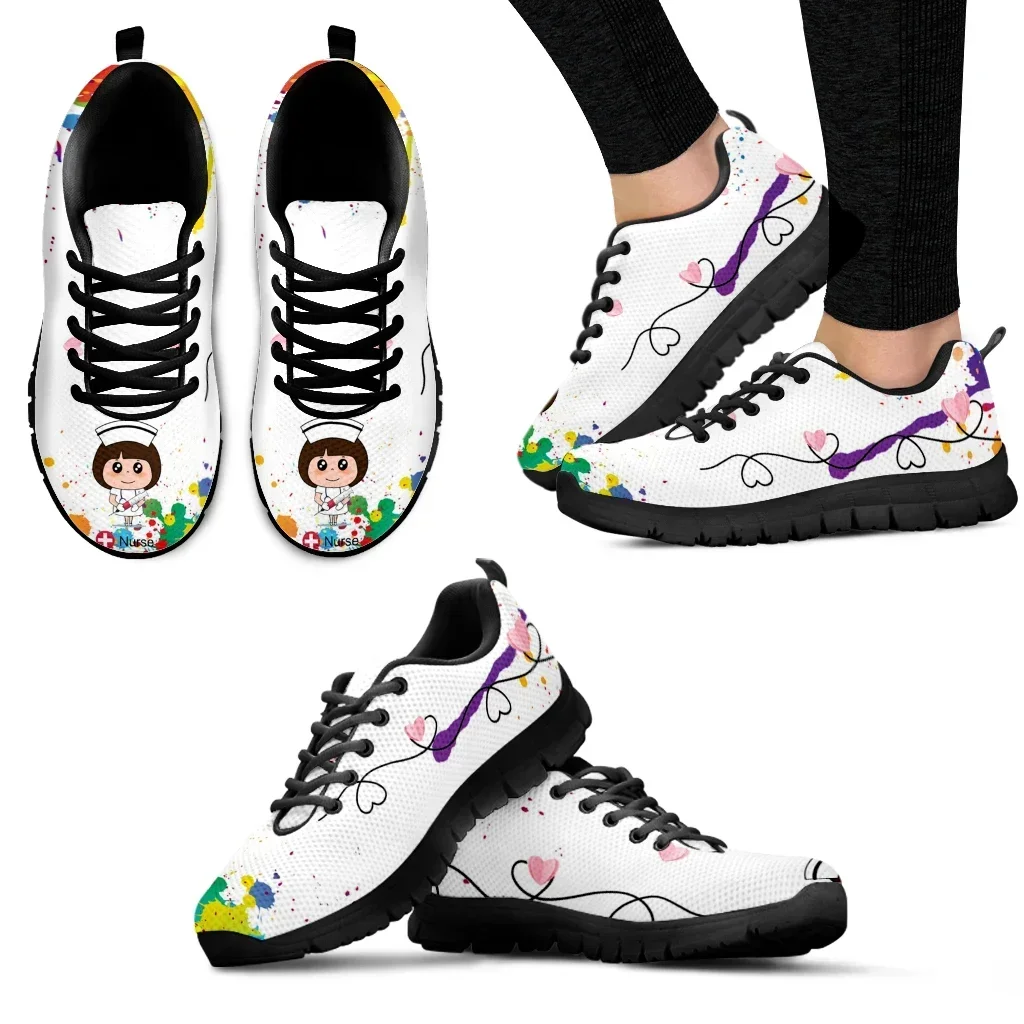 Baskets plates blanches pour f - Women'S Shoes Nursing avis et prix