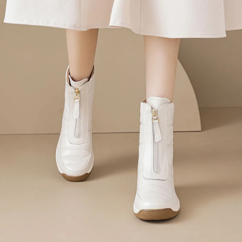 Bottines bout rond imperméable - Women'S Shoes Trending 2025 avis et prix