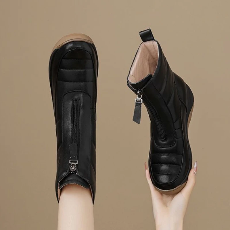 Bottines bout rond imperméable - Women'S Shoes Trending 2025 avis et prix