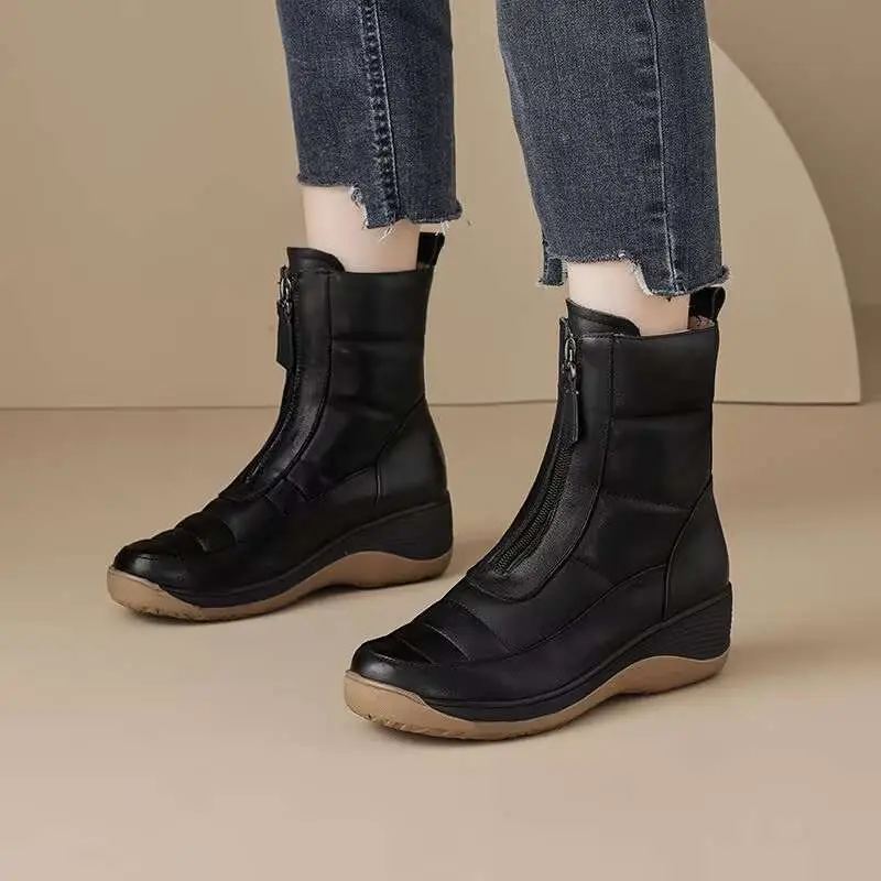 Bottines bout rond imperméable - Women'S Shoes Trending 2025 avis et prix