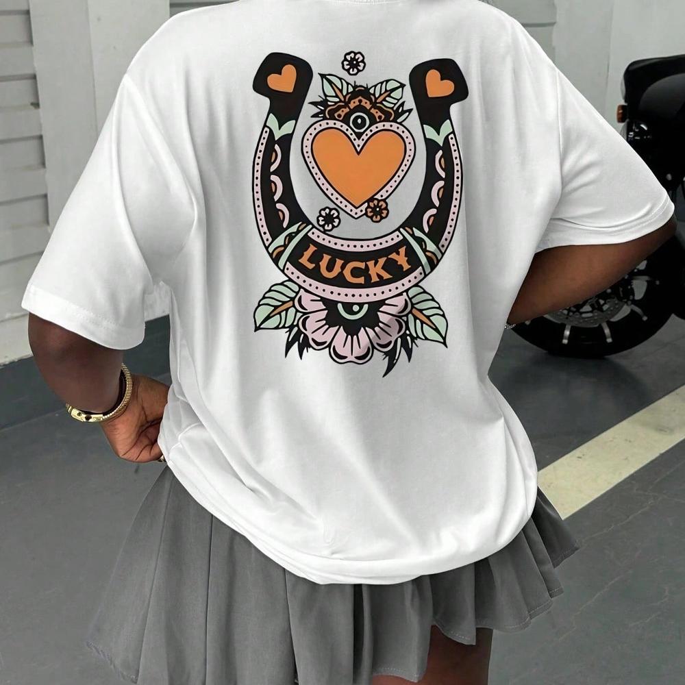 T-shirt porte-bonheur, T-shirt - Women'S Shoes In The 90S avis et prix