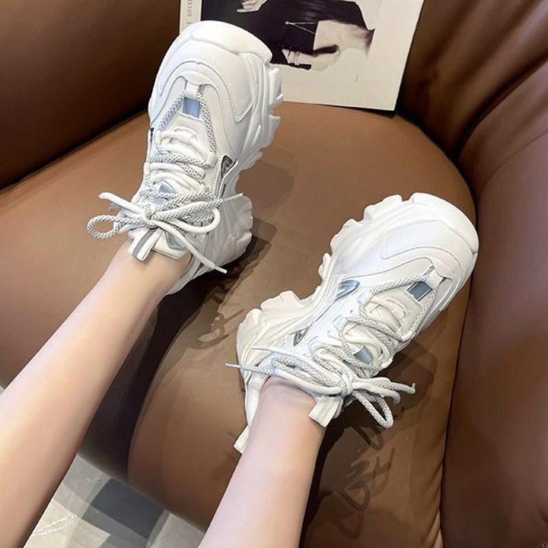Baskets rehaussantes à semelle - Women'S Shoes Trending 2025 avis et prix