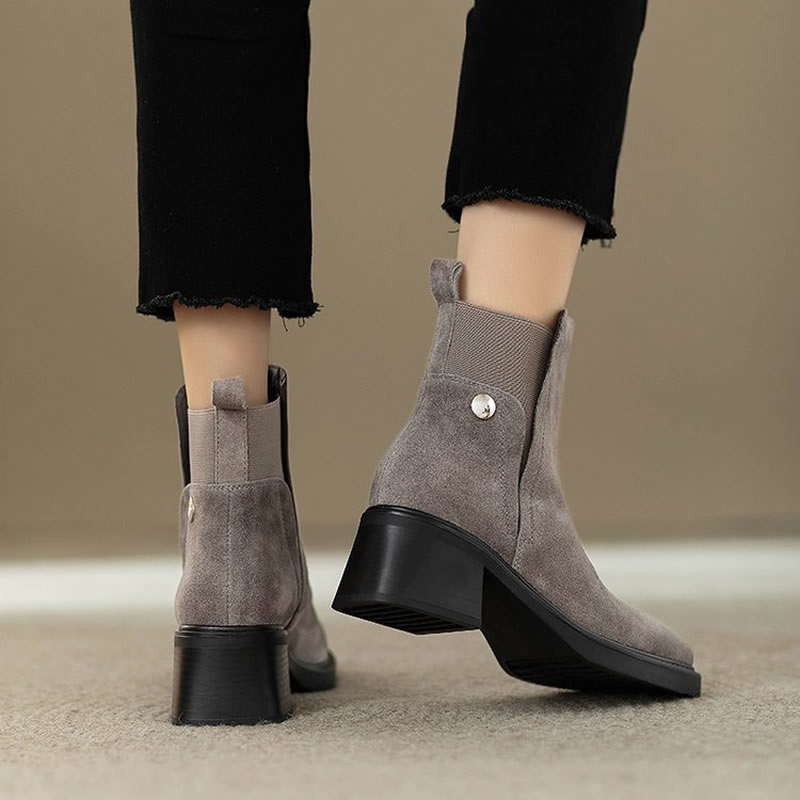 Daim femmes grosses bottines m - Women'S Shoes Trending 2025 avis et prix