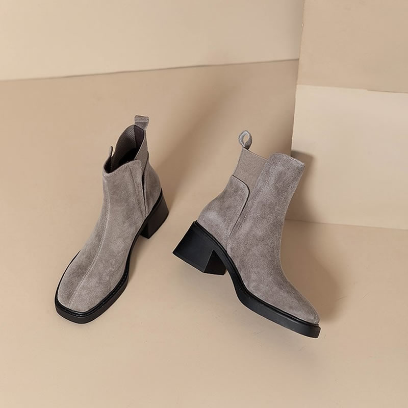 Daim femmes grosses bottines m - Women'S Shoes Trending 2025 avis et prix