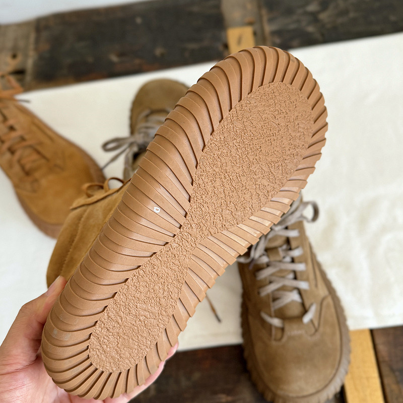 Careaymade-Bottes en cuir véri - Women'S Shoes Extra Wide avis et prix