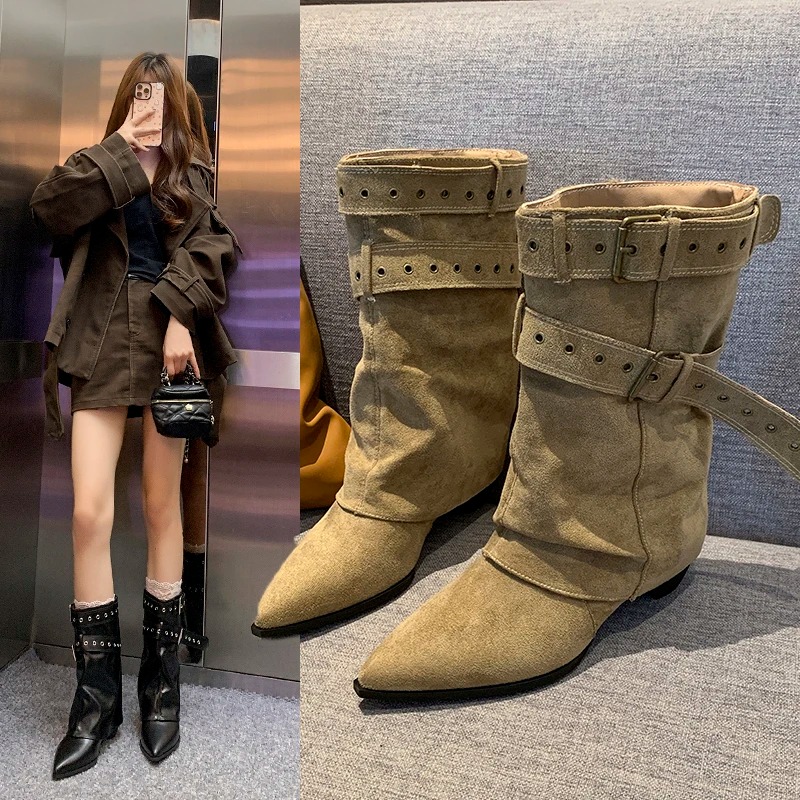 2025 bout pointu femmes bottes - Women'S Shoes Trending 2025 avis et prix