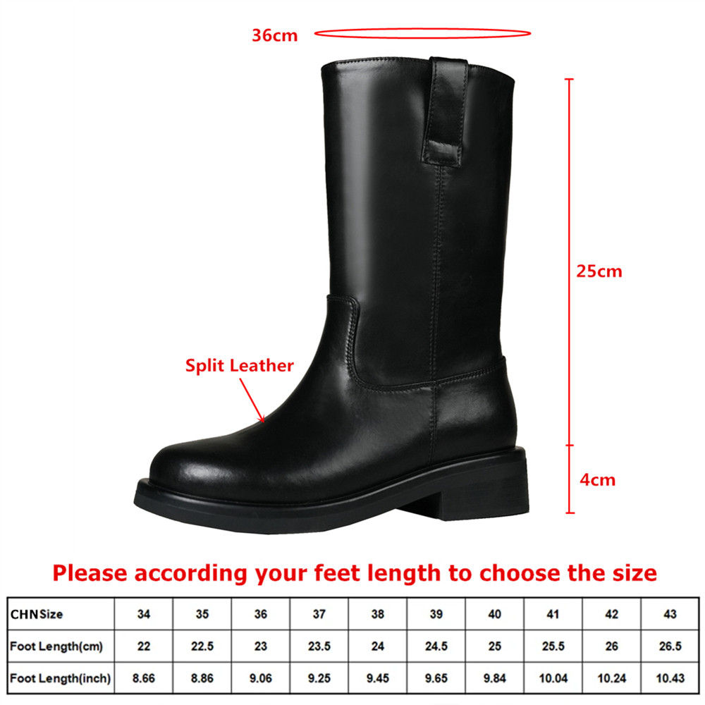 Bottes mi-mollet à bout rond e - Women'S Shoes Extra Wide avis et prix