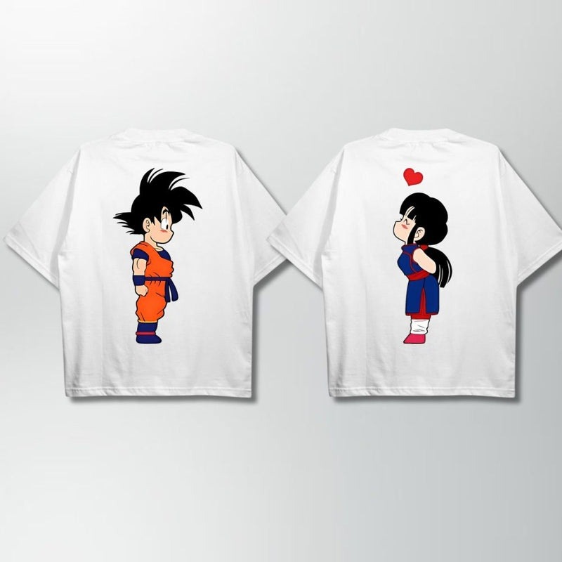T-shirt Couple Dragon Ball Z G - Women'S Shoes In The 90S avis et prix