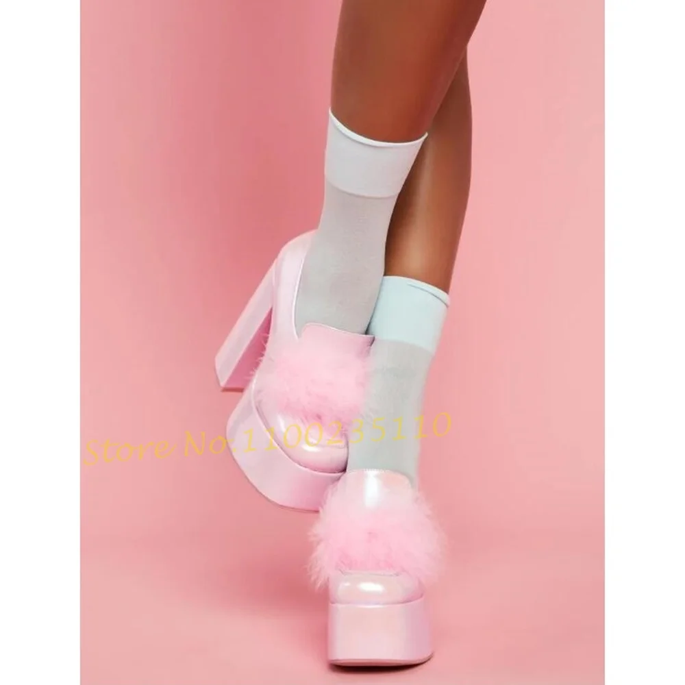 Mocassins à plateforme à pompo - Women'S Shoes Vegan avis et prix