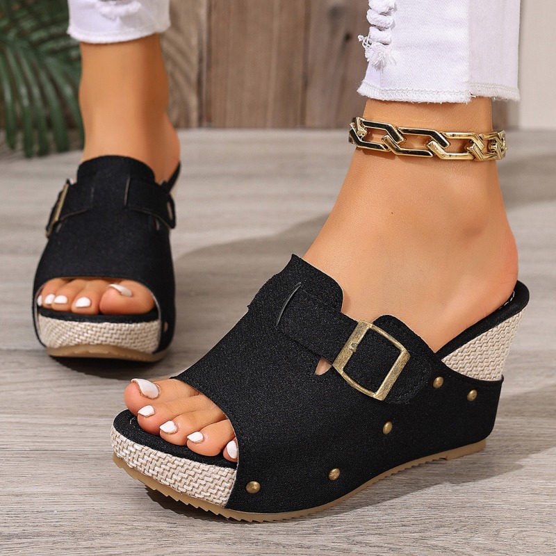 Espadrilles d'été compensées p - Espadrille Wedge Shoes avis et prix
