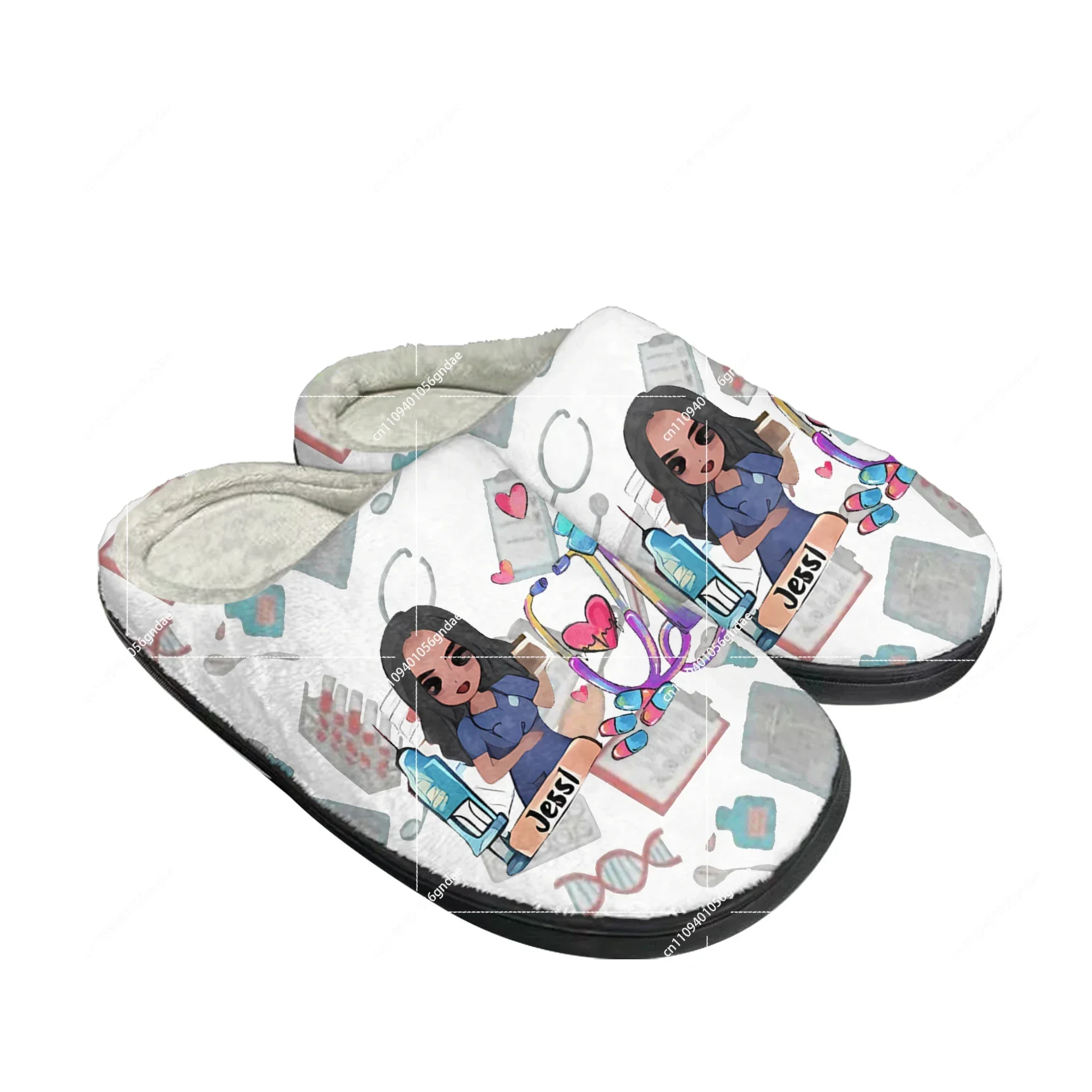 Pantoufles en coton à motif in - Women'S Shoes Nursing avis et prix