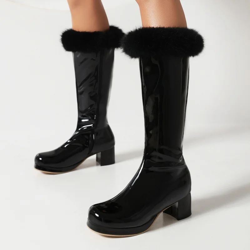 2025 Style doux fourrure de la - Women Shoes Kinds avis et prix