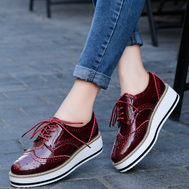 Mocassins en cuir pour femmes, - Espadrille Wedge Shoes avis et prix